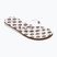ROXY Portofino III dámske žabky dc light brown/white