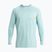 Pánske plavecké tričko longsleeve Quiksilver DNA Bubble Logo aquifer