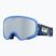 Detské snowboardové okuliare Quiksilver Shredder 3D check/clux ml silver