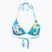 Horný diel plaviek Billabong Sol Searcher Multi Triangle aqua flores
