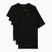 Pánske tričko Lacoste TH9008 3-pak black