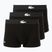 Pánske boxerky Lacoste 5H1291 3 páry black/white/black/black