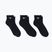 Ponožky Lacoste RA9182 Ankle 3-pak black