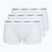 Pánske boxerky Lacoste 5H5150 3 pack white