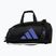 Tréningová taška adidas 65 l čierna/gradientná modrá