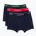 Boxerky Lacoste 5H3401 3 pary navy blue/green/red/navy