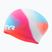Plavecká čiapka TYR Tiedye Long Hair Multicolor Jr pink/blue/orange