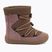 Detské barefoot snehule Froddo Barefoot Tex Track Wool dark pink