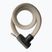 Zámok na bicykel ABUS Yarnit 4004K/110 sand stone
