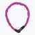 Zámok na bicykel ABUS Steel-O-Chain 5805C/75 pink