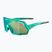 Slnečné okuliare Alpina Rocket Q-Lite tyrkysovo matné/zelené zrkadlo