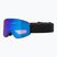 Lyžiarske okuliare Alpina Ladis QM black matt/blue