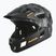Detská cyklistická prilba Alpina Rupi black camo/orange matt