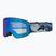 Detské lyžiarske okuliare Alpina Fernie Q-Lite black/blue matt
