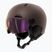Lyžiarska prilba Alpina Arber 2 Visor Q-Lite ox brown matt