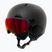 Detská lyžiarska prilba Alpina Zupo 2 Visor Q-Lite black matte