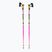 Detské lyžiarske palice LEKI WCR Lite SL 3D ružové 65265852100