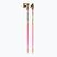 Detské lyžiarske palice LEKI WCR Pro Lite SL TR neon pink/black/neon yellow