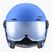 Detská lyžiarska prilba UVEX Rocket Visor Jr blue matt/mirror blue/smoke