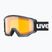 Lyžiarske okuliare UVEX Athletic LGL black matt/yellow/clear