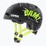 Detská prilba UVEX Kid 4 Style bam black/lime matt