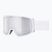Lyžiarske okuliare UVEX Scenic P S0-S4 white matt/mirror silver/pola