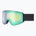 Lyžiarske okuliare UVEX Scenic FM S2 black matt/mirror green