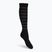 CEP Reflective dámske bežecké kompresné ponožky čierne WP405Z