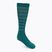CEP Reflexné dámske bežecké kompresné ponožky zelené WP40GZ