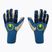 Uhlsport Hyperact Supergrip+ Finger Surround brankárske rukavice modré a biele 101123101