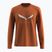Pánske tričko longsleeve Salewa Solidlogo Dry bombay brown
