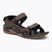 Jack Wolfskin Lakewood Cruise hnedé pánske trekové sandále 4019011