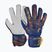 Brankárske rukavice Reusch Attrakt Solid premium modrá/zlatá