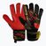 Reusch Attrakt Solid brankárske rukavice black/gold/firery red