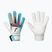 Detské brankárske rukavice Reusch Attrakt Starter Solid Junior white/light blue