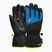 Detské lyžiarske rukavice Reusch Wonder R-TEX® XT Junior blck/bril blu/safety yell