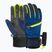 Detské lyžiarske rukavice Reusch Leo R-Tex XT black/imperial blue/safety yellow