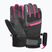 Detské lyžiarske rukavice Reusch Leo R-Tex XT black/black melange/pink glo
