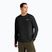 Pánske tričko longsleeve Jack Wolfskin Prelight Trail Crew black
