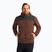 Pánska fleecová mikina Jack Wolfskin Kammweg Pile Fz hot chocolate