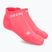 Dámske kompresné bežecké ponožky CEP 4.0 No Show pink