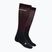 Dámske kompresné ponožky CEP Infrared Recovery  čierne/červené