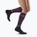 CEP Tall 4.0 pánske kompresné bežecké ponožky fialové/čierne