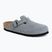 Šľapky BIRKENSTOCK Boston Suede Leather stone blue