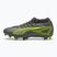 Pánske kopačky PUMA Ultra 5 Play+ FG/AG matte aged silver/yellow alert/puma aged silver