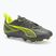 Detské kopačky PUMA Ultra 5 Play FG/AG Jr matte aged silver/yellow alert/puma aged silver
