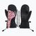 Detské lyžiarske rukavice ZIENER Lavalino-Z Aquashield AW Mitten black/red leo