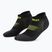 Dámske kompresné ponožky CEP Run No Show 5.0 black/lime