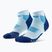 Pánske kompresné  ponožky CEP Run Low Cut 5.0 ice/blue