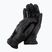 HaukeSchmidt Dámske najjemnejšie čierne jazdecké rukavice 0111-201-03